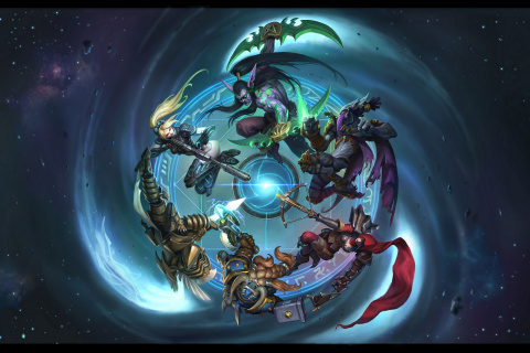 Heroes of the Storm wallpaper 480x320