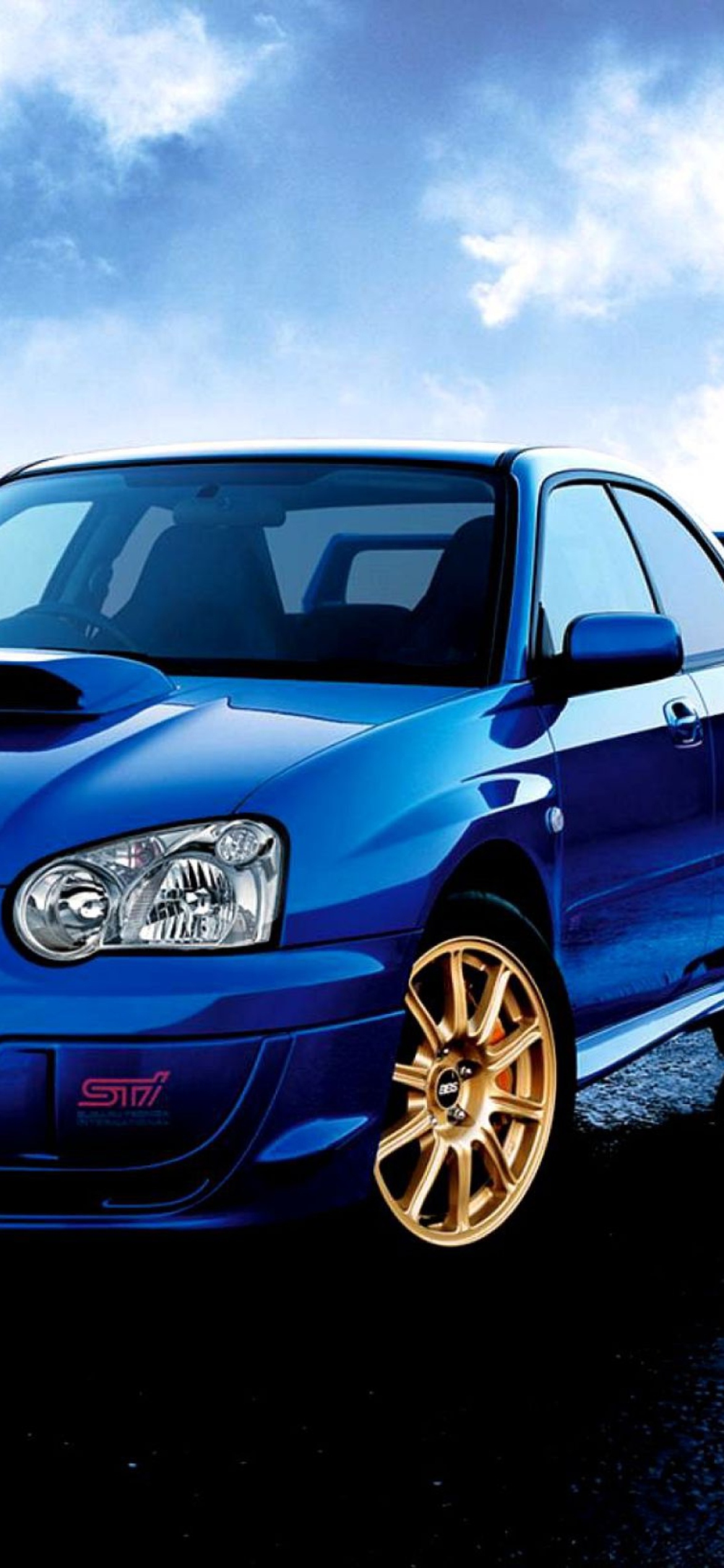 Subaru Impreza Wrx Sti wallpaper 1170x2532