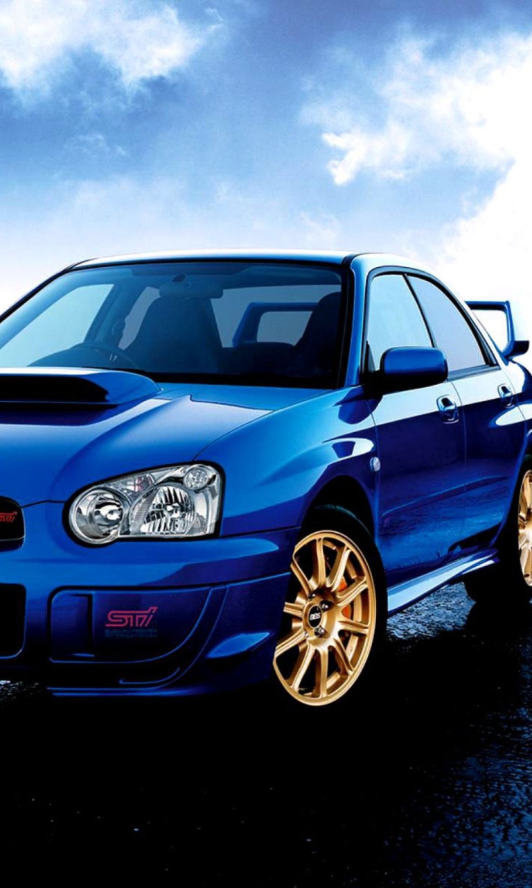 Sfondi Subaru Impreza Wrx Sti 768x1280