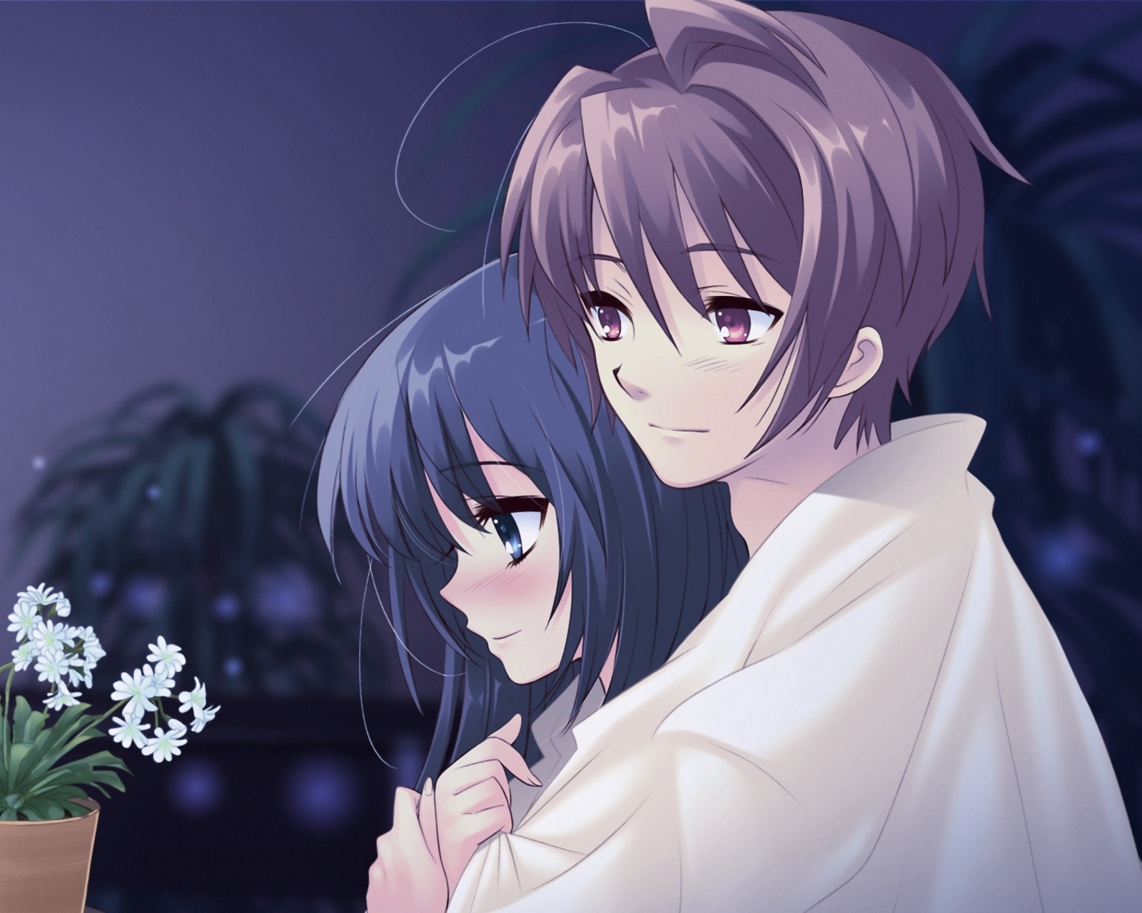 Anime Couple wallpaper 1600x1280