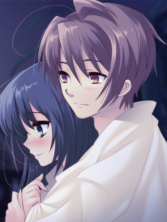 Screenshot №1 pro téma Anime Couple 240x320