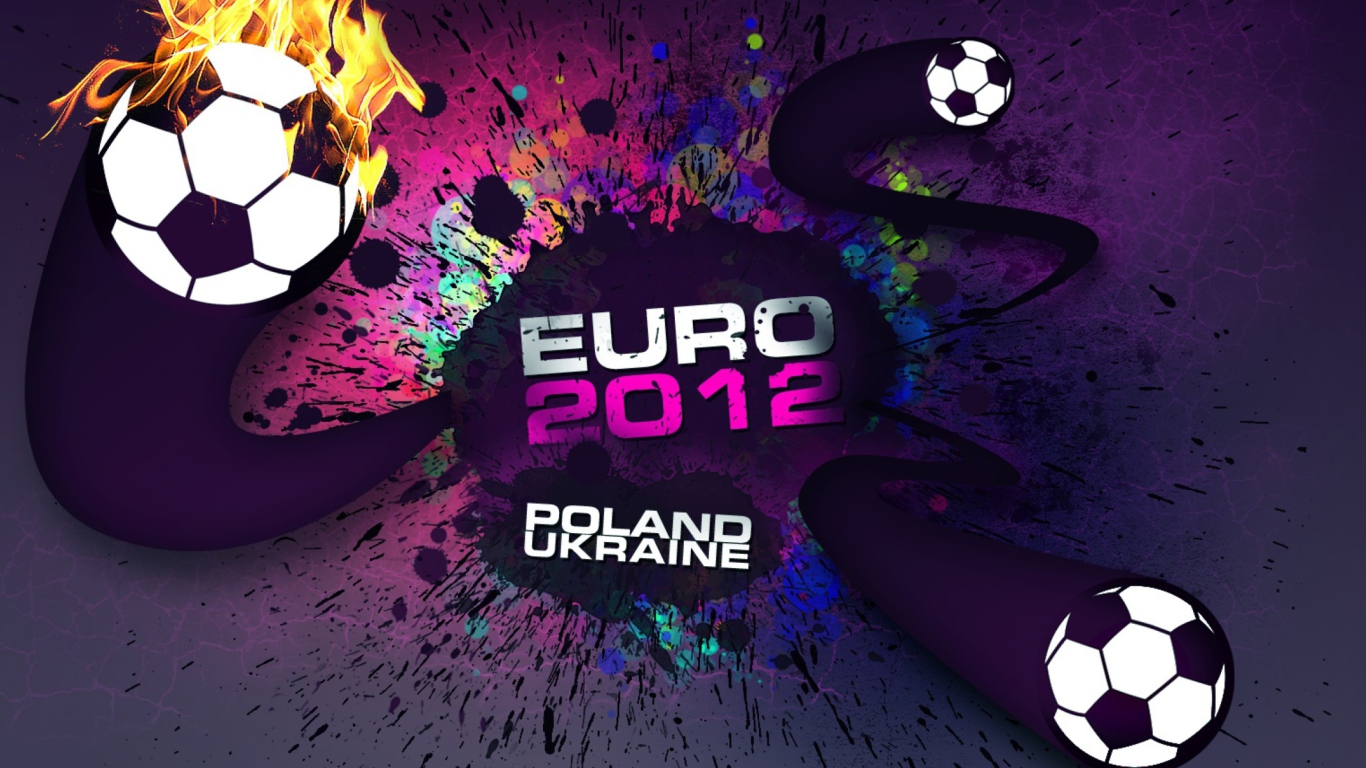 Uefa Euro wallpaper 1366x768