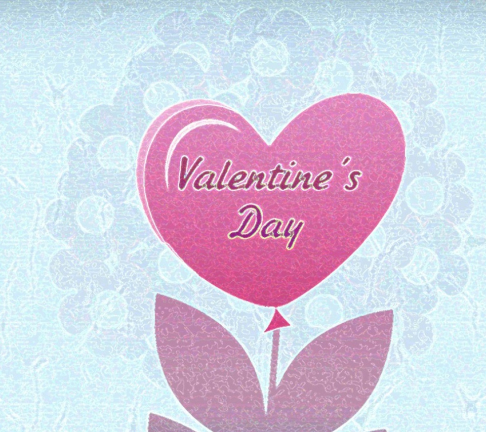 Das Valentines Day Heart Wallpaper 960x854