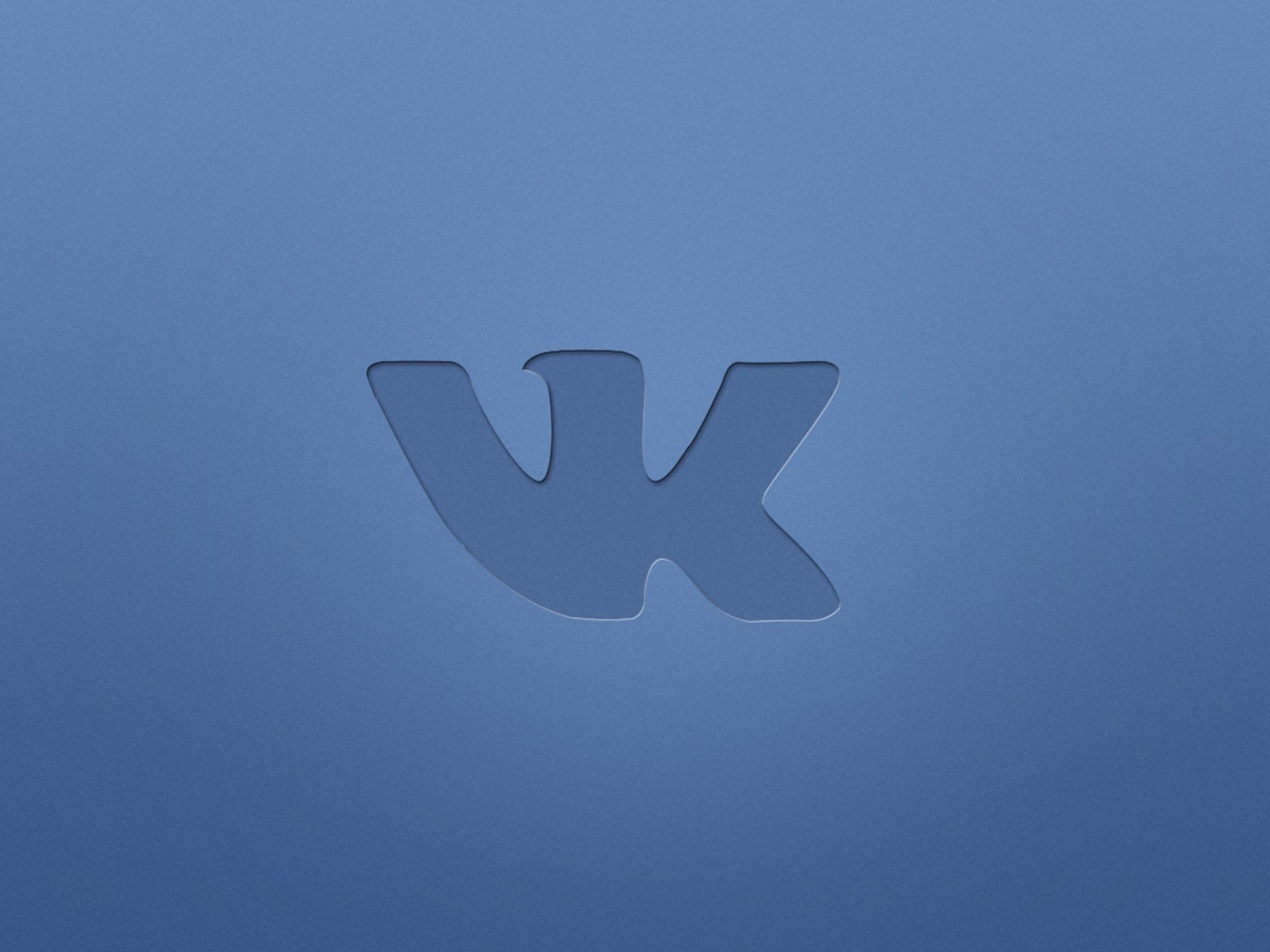 Sfondi Blue Vkontakte Logo 1152x864
