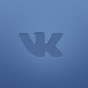 Blue Vkontakte Logo wallpaper 128x128
