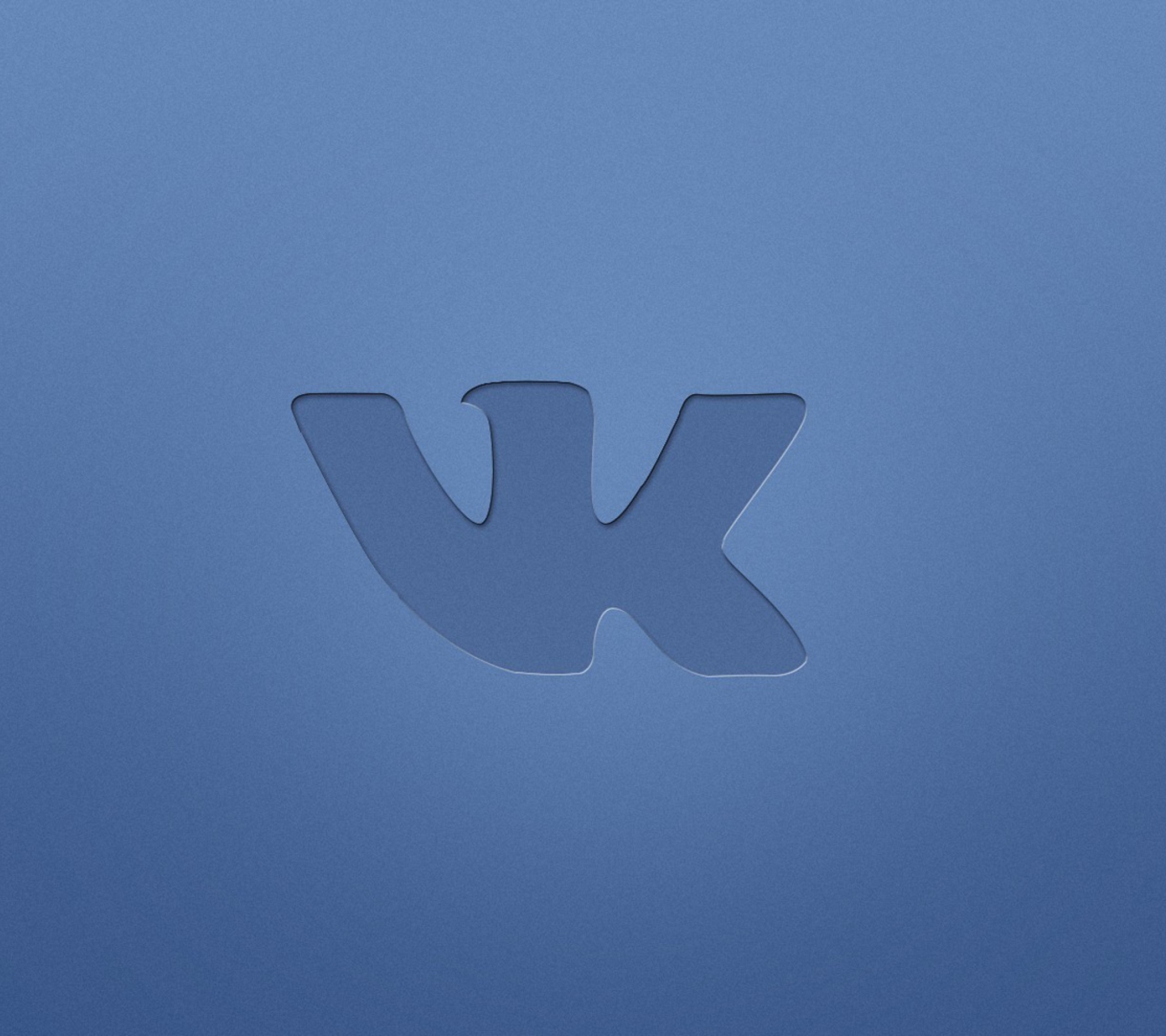Blue Vkontakte Logo screenshot #1 1440x1280
