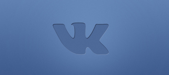 Screenshot №1 pro téma Blue Vkontakte Logo 720x320
