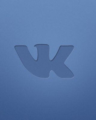 Blue Vkontakte Logo sfondi gratuiti per iPhone 6 Plus