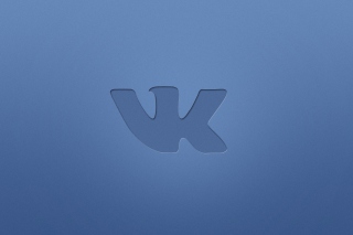 Blue Vkontakte Logo Picture for Android, iPhone and iPad