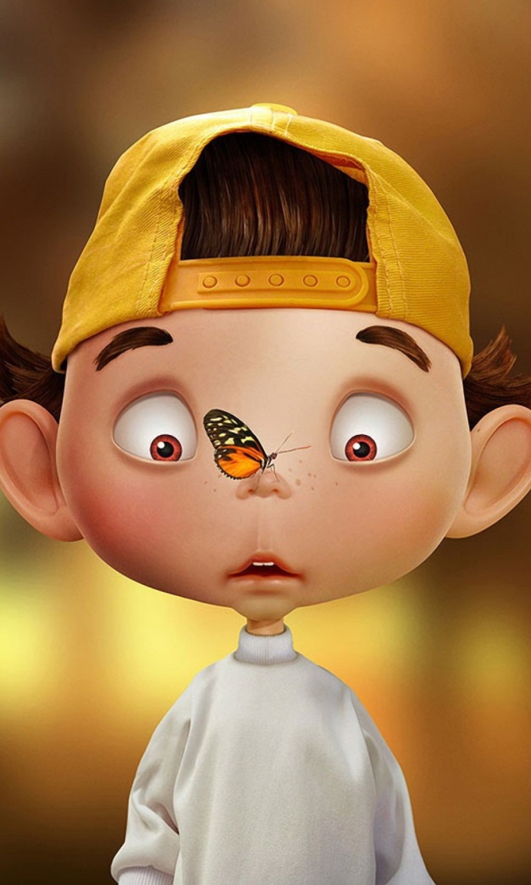 Boy And Butterfly screenshot #1 768x1280