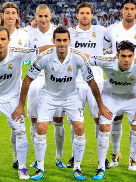 Sfondi Real Madrid Team 480x640
