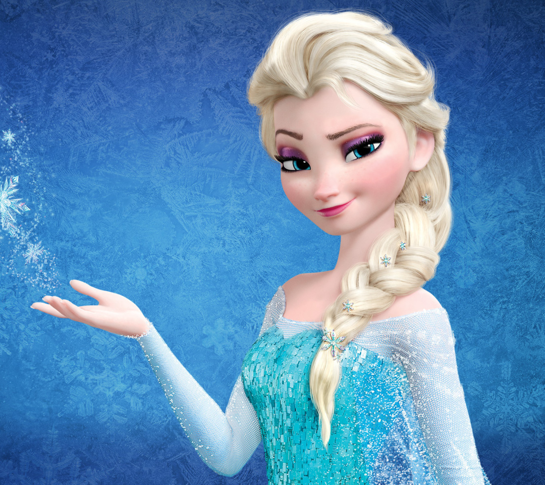 Das Elsa in Frozen Wallpaper 1080x960