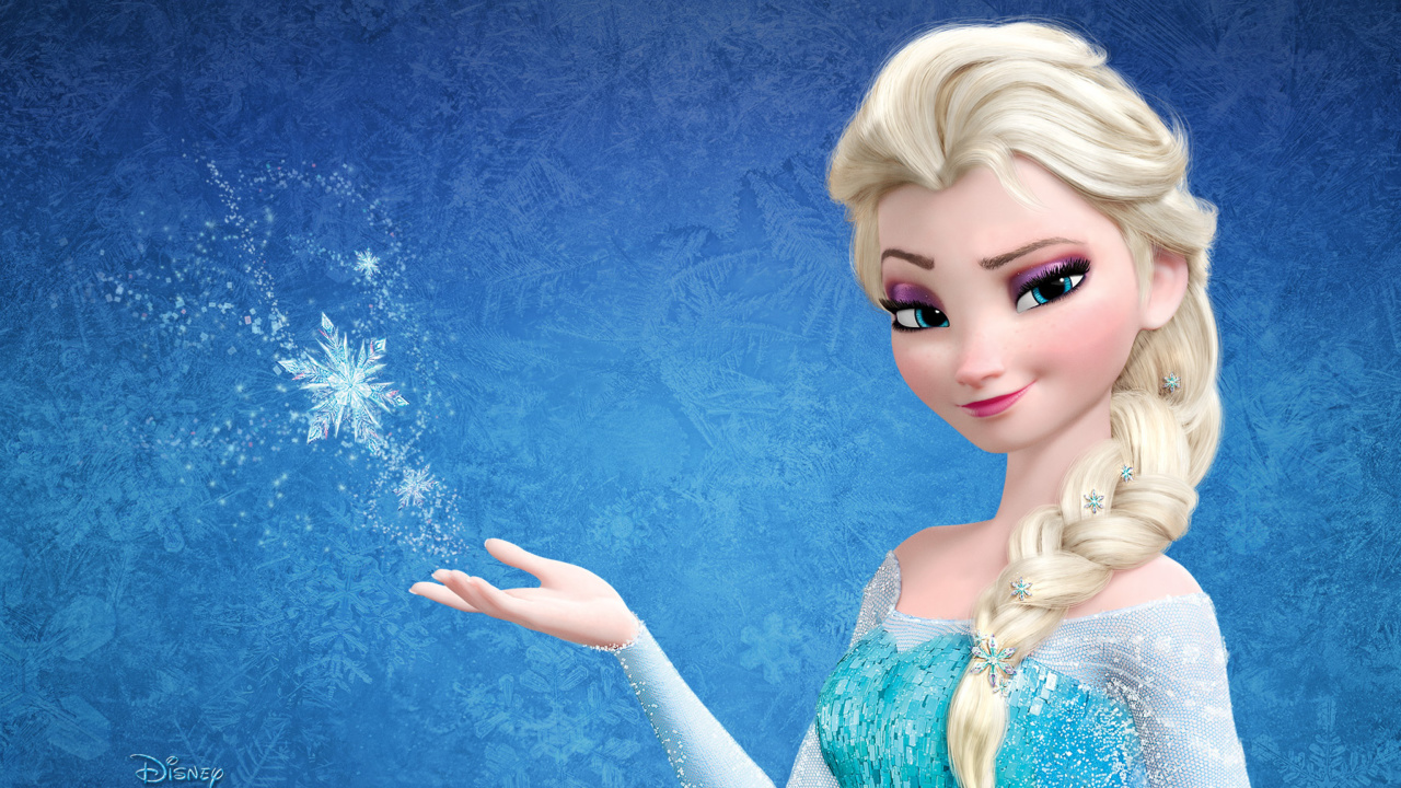 Fondo de pantalla Elsa in Frozen 1280x720