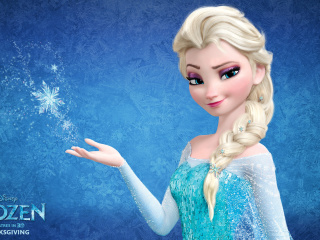 Elsa in Frozen wallpaper 320x240
