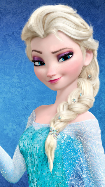Elsa in Frozen wallpaper 360x640