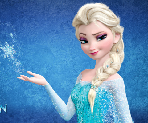 Fondo de pantalla Elsa in Frozen 480x400