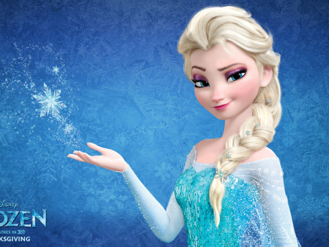 Elsa in Frozen wallpaper 640x480