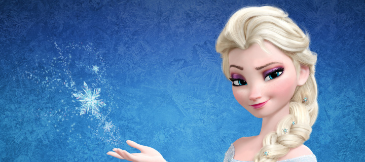 Sfondi Elsa in Frozen 720x320