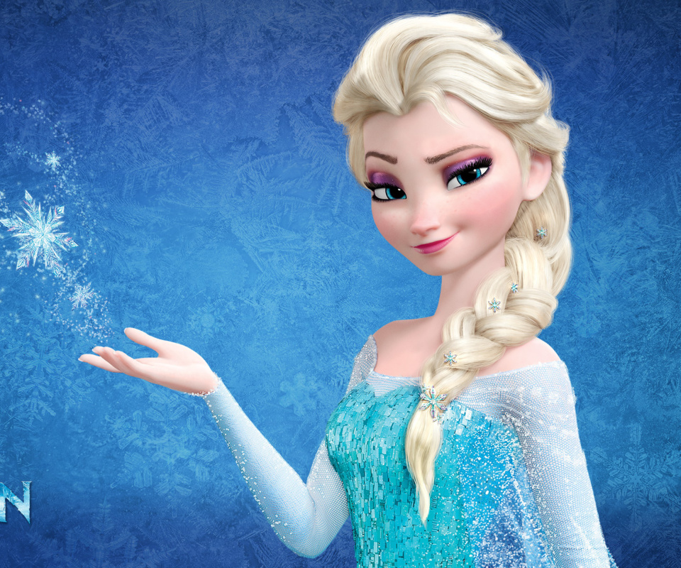 Das Elsa in Frozen Wallpaper 960x800