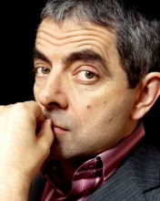 Обои Mr. Bean Rowan Atkinson 176x220