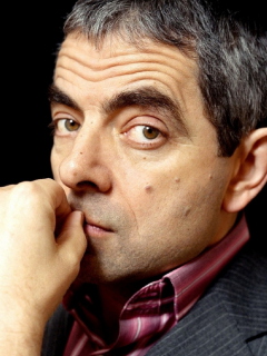 Fondo de pantalla Mr. Bean Rowan Atkinson 240x320