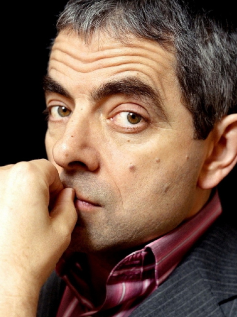 Fondo de pantalla Mr. Bean Rowan Atkinson 480x640