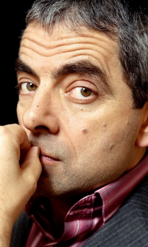 Fondo de pantalla Mr. Bean Rowan Atkinson 480x800