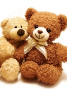 Sfondi Valentine Teddy Bear Hug 132x176