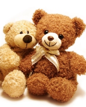 Das Valentine Teddy Bear Hug Wallpaper 176x220