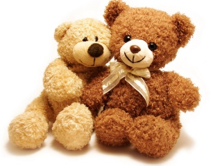 Das Valentine Teddy Bear Hug Wallpaper 320x240