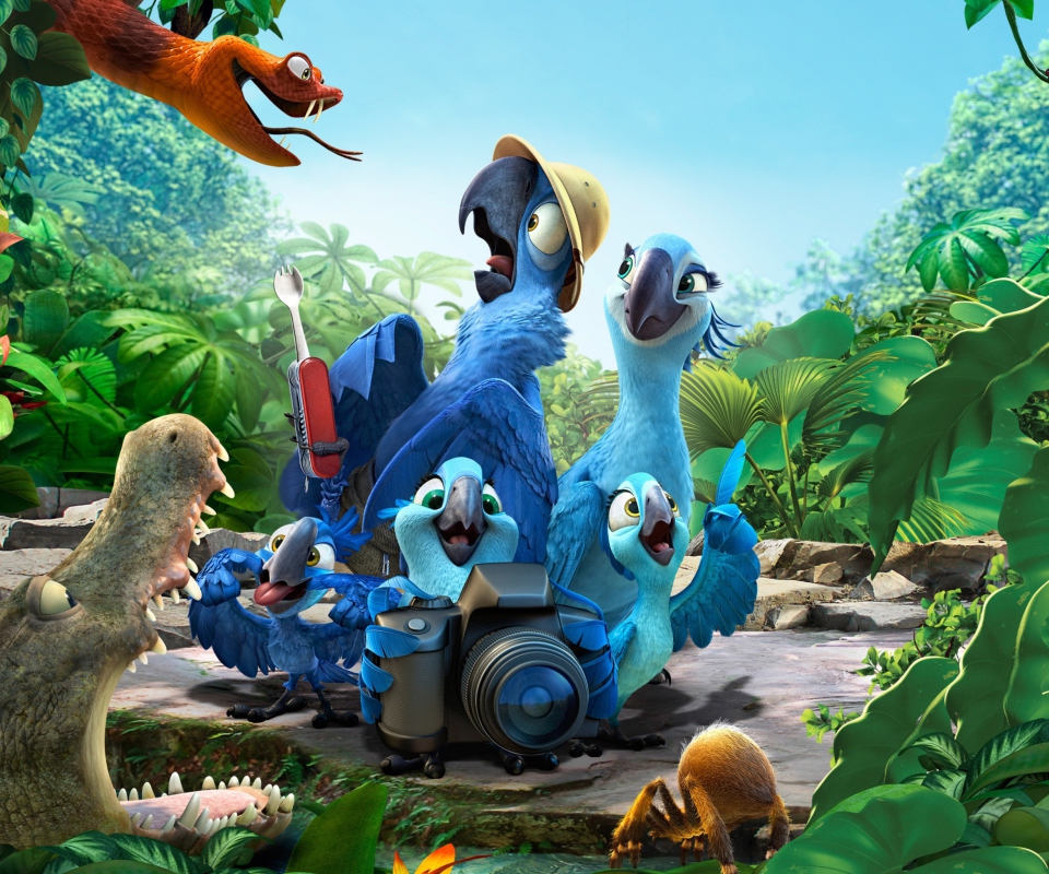 2014 Rio 2 Movie screenshot #1 960x800