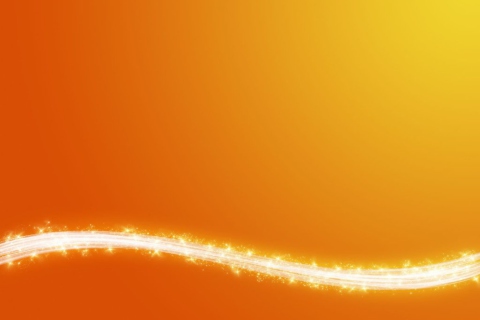 Das Fire On Orange Wallpaper 480x320