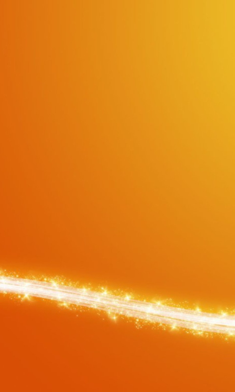 Fire On Orange wallpaper 480x800