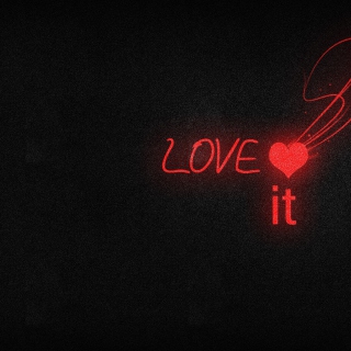 Love It - Obrázkek zdarma pro iPad mini