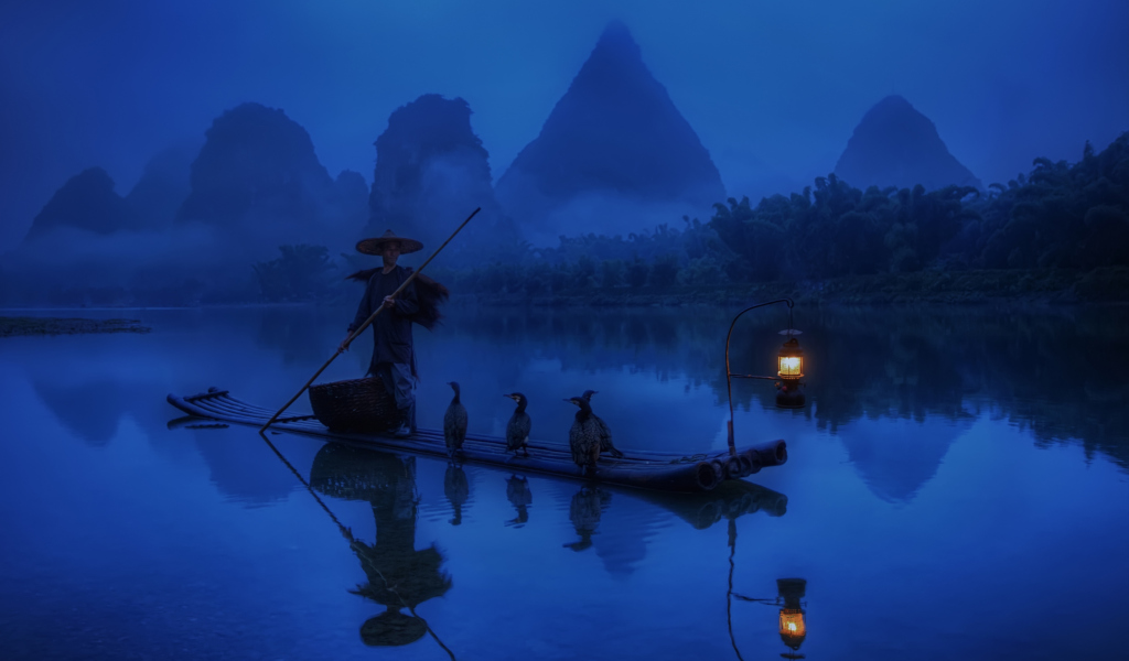 Screenshot №1 pro téma Chinese Fisherman 1024x600