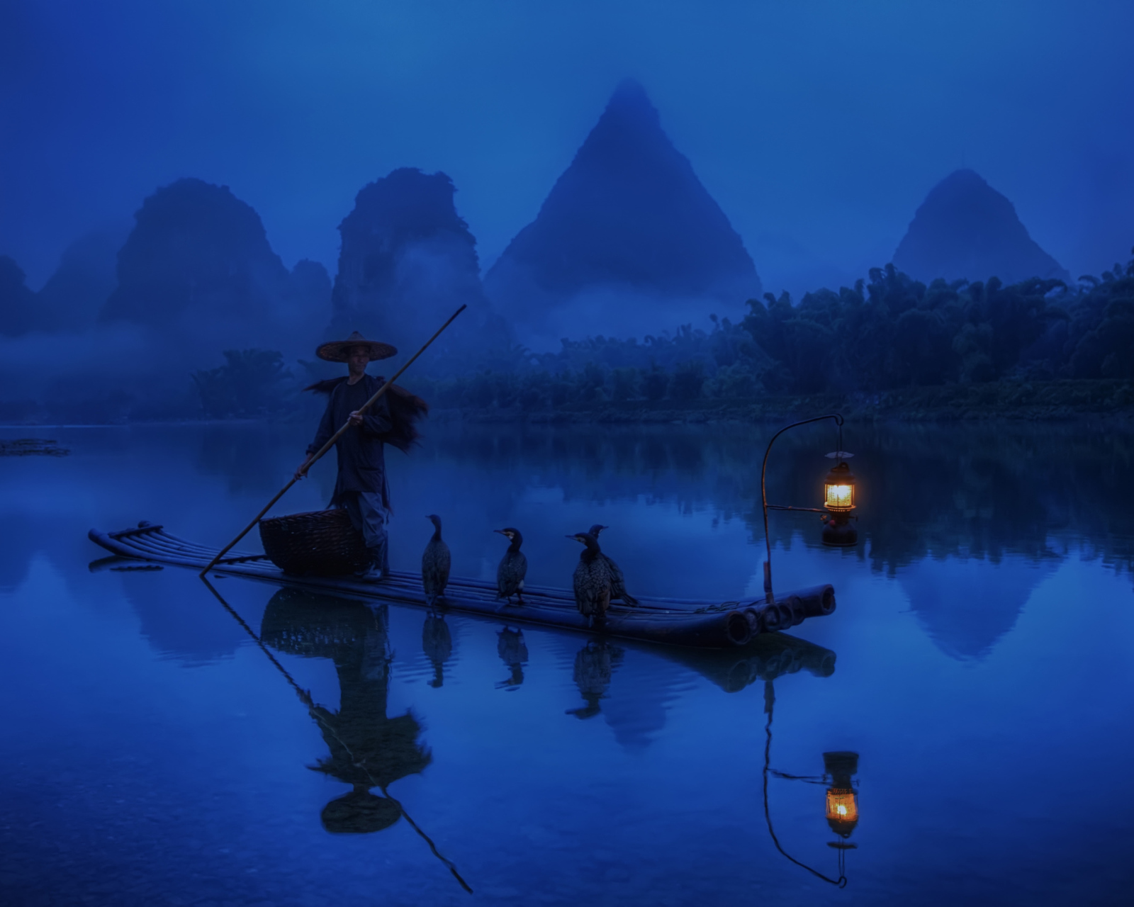 Fondo de pantalla Chinese Fisherman 1600x1280
