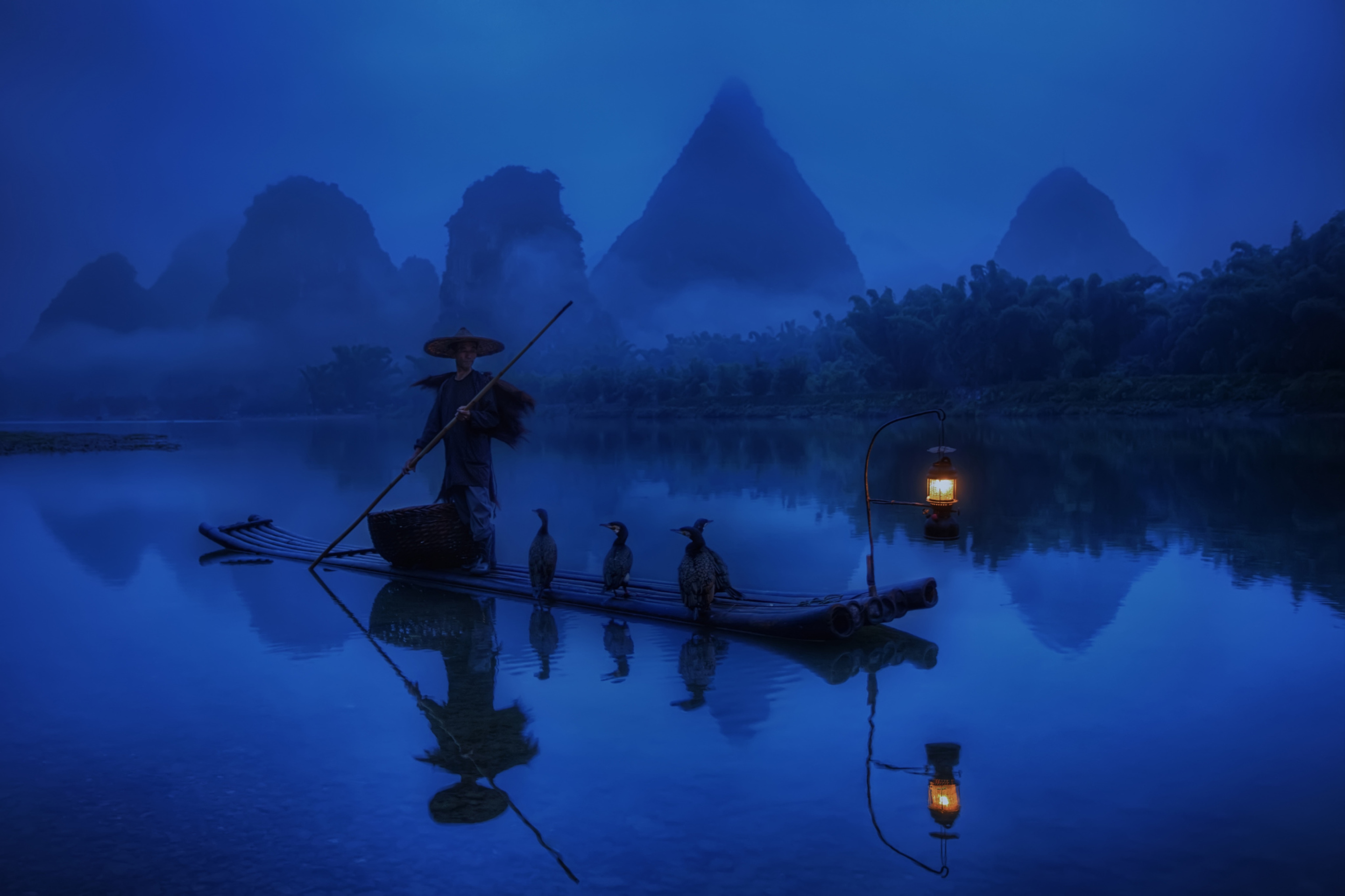 Screenshot №1 pro téma Chinese Fisherman 2880x1920