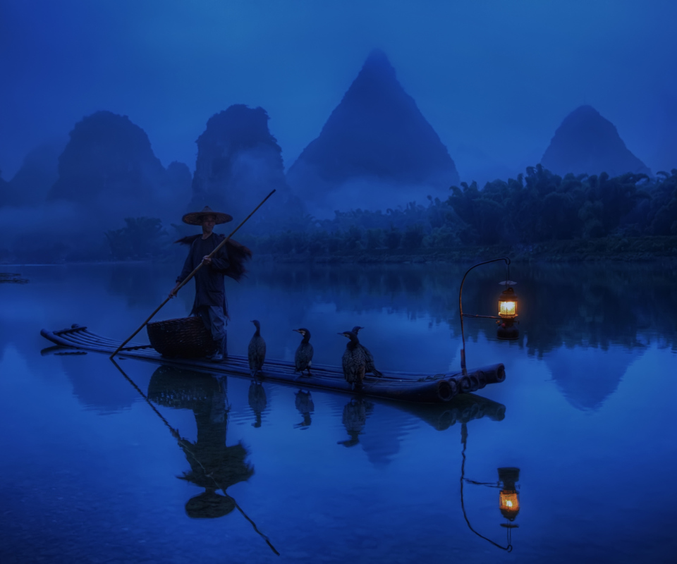 Fondo de pantalla Chinese Fisherman 960x800