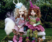 Sfondi Dolls In Creative Costumes 176x144