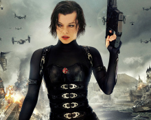 Screenshot №1 pro téma Resident Evil  - Milla Jovovich 220x176