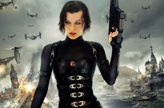 Resident Evil  - Milla Jovovich - Obrázkek zdarma 