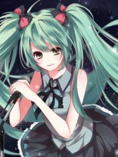 Screenshot №1 pro téma Vocaloid 240x320