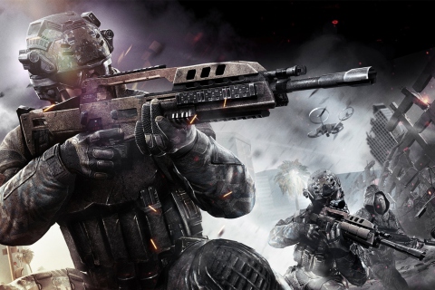 Das Call Of Duty Black Ops 2 Wallpaper 480x320