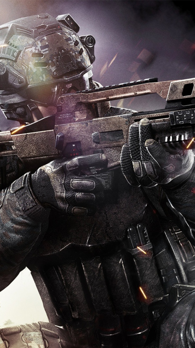 Das Call Of Duty Black Ops 2 Wallpaper 750x1334