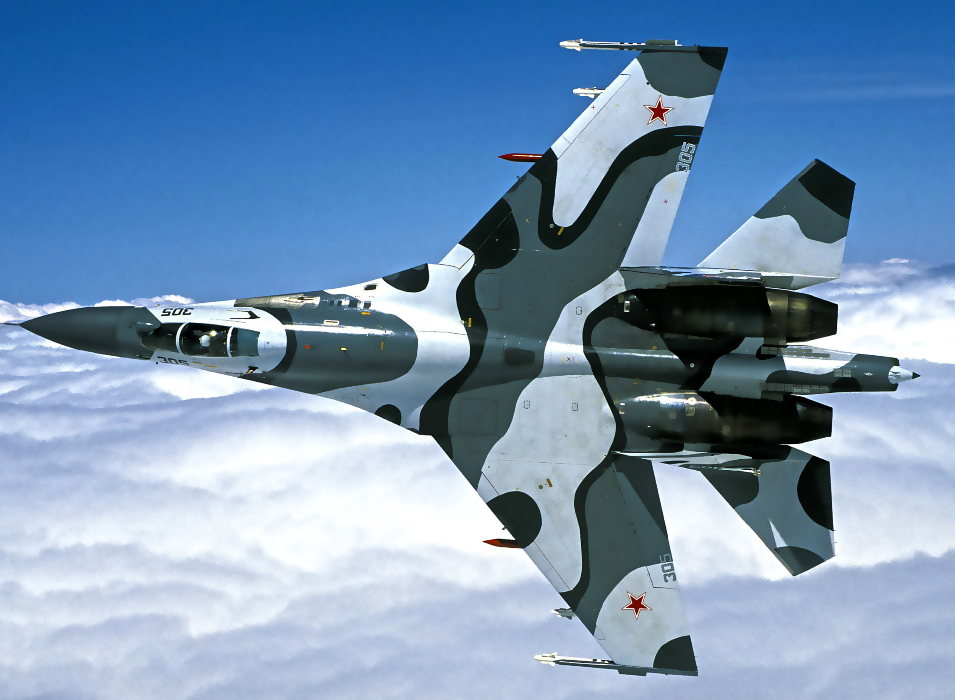 Das Sukhoi Su 27 Wallpaper 1920x1408