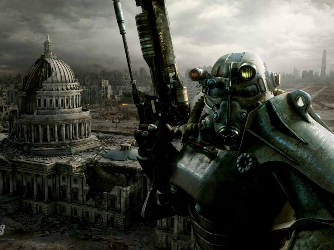 Screenshot №1 pro téma Fallout 3 1152x864