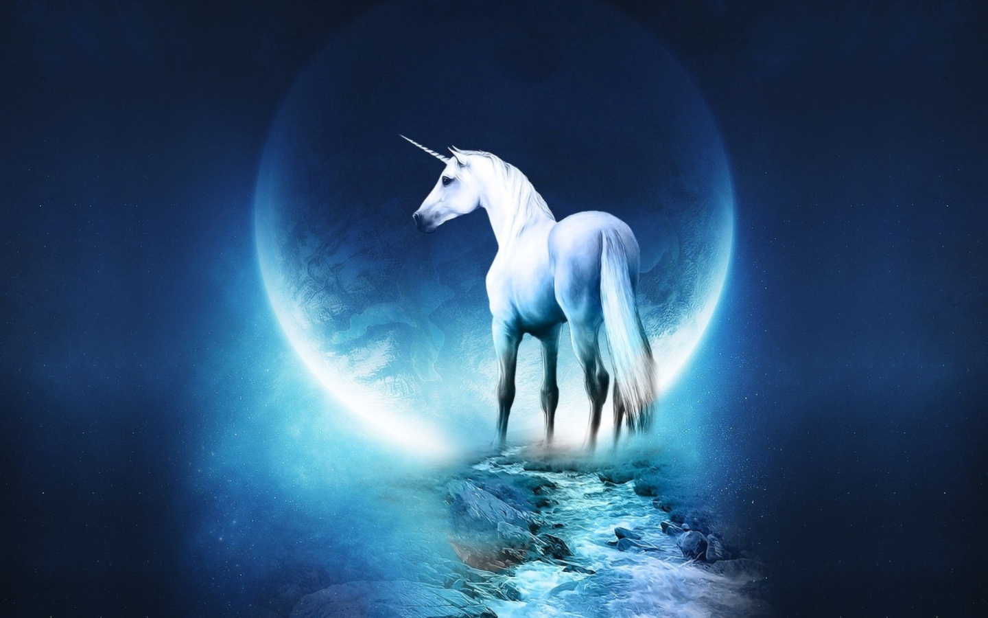 Fondo de pantalla Unicorn 1440x900