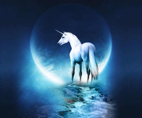 Das Unicorn Wallpaper 480x400