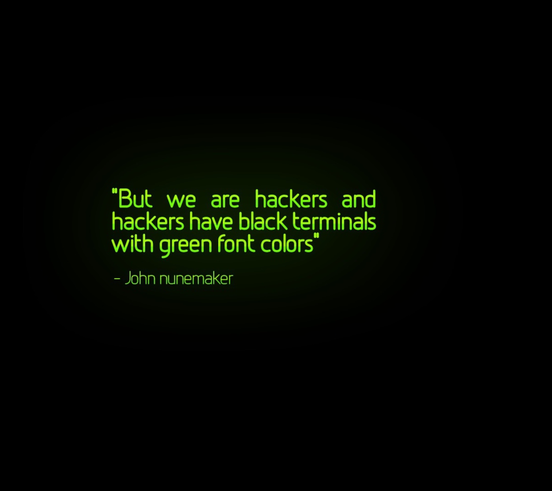 But We Are Hackers wallpaper 1080x960