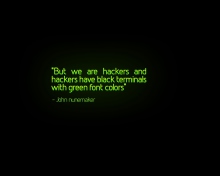 Das But We Are Hackers Wallpaper 220x176